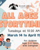All Ages Storytime March 14 to April 11 Nesmith Library